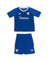 Athletic Bilbao Bortedraktsett Barn 2024-25 Korte ermer (+ bukser)